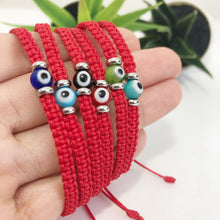 Load image into Gallery viewer, Evil Eye Bead in Macrame - Kids
